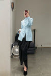 SAMUEL GUI YANG Double-layer half skirt AW21 SK02-1